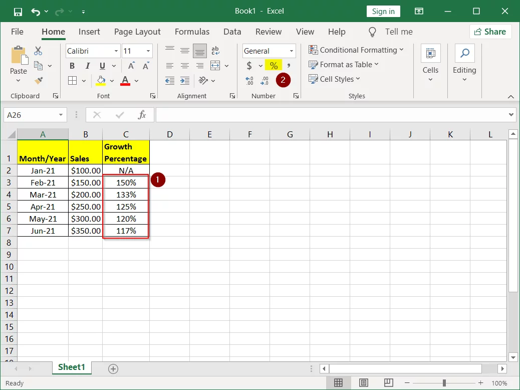 How to Use a Percentage Formula in Excel - Article on {essentialDevTips.com}